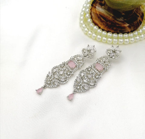 Silver Long Earrings