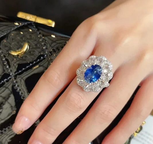 Sapphire Color  Ring