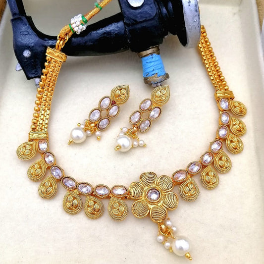 Kundan golden Set