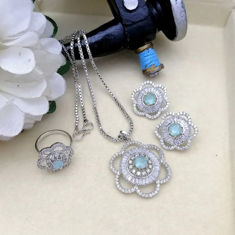 American Diamond Cut Flower Set