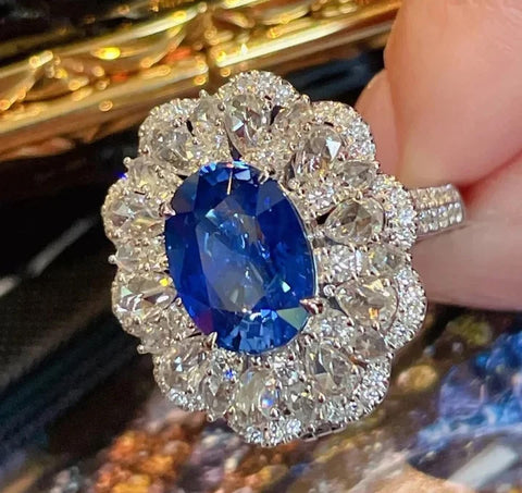 Sapphire Color  Ring