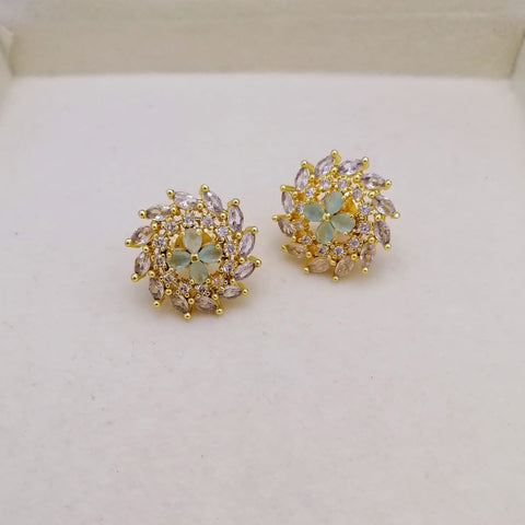 American Diamond Cut Earrings