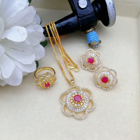 American Diamond Cut Flower Set