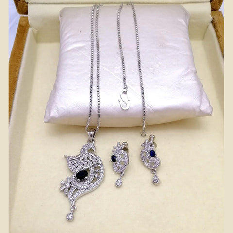 Diamond Cut Pendant Set