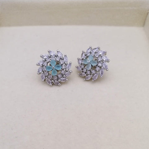 American Diamond Cut Earrings