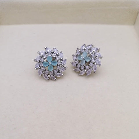 American Diamond Cut Earrings