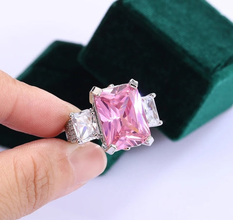 Pink crystal