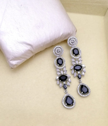 American Diamond Real Stone Eearrings