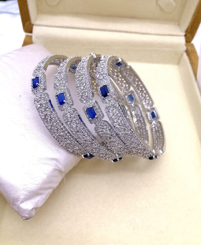 American Diamond Cut Bangles