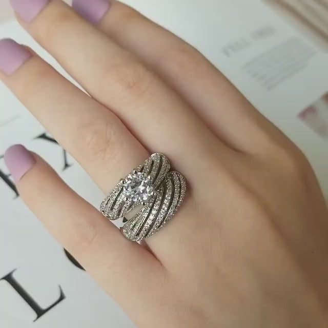 Dual Silver Ring