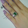 Dainty Emerald Ring