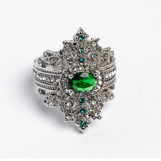 Emerald Queen Ring