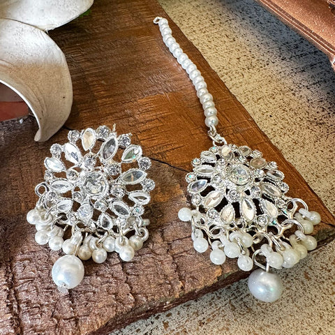 Kundun pearl Teeka set