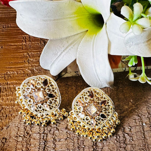 Kundan Jhumki Earrings