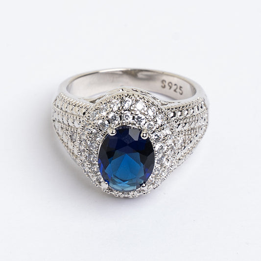 BLUE GEMSTONE RING