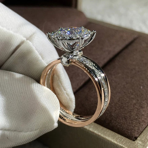 Silver Engagement Ring