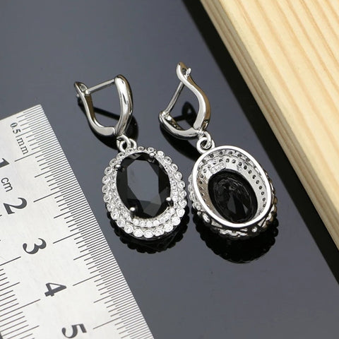 Black Onyx Earrings