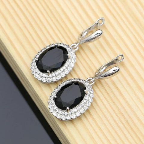 Black Onyx Earrings